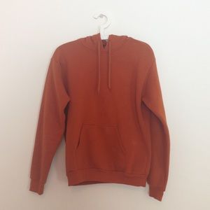 NWOT Topshop Orange Hoodie